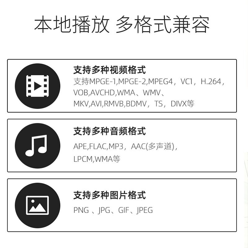 GIEC BDP-G4300 Blu-ray DVD 3D player 5.1 channel Dolby DTS decoding HD video player CD USB disc hard drive player 1080P HD