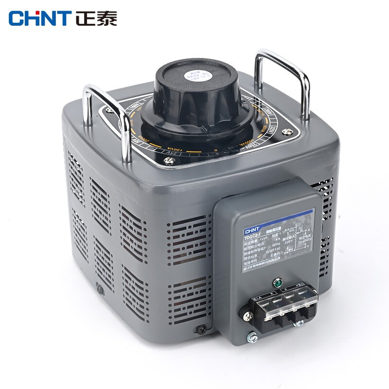 Chint single-phase voltage regulator 1000w input 220v voltage regulator TDGC2 1kva optional 0v-250v