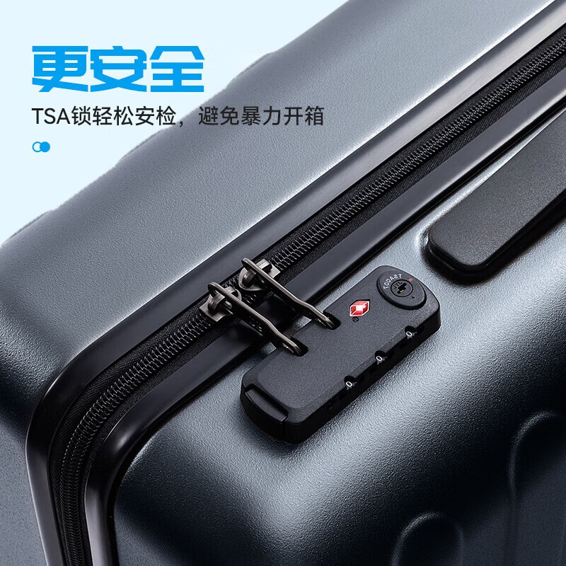 90 points seven-bar Rhine suitcase, large-capacity universal wheel trolley case, boardable suitcase for men and women traveling abroad, titanium gray 26 inches (required to be checked)