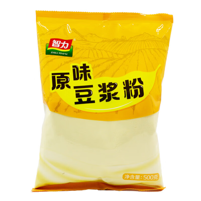 Intelligence Original/Black Bean Soy Milk Powder 500g Bulk Large Packaging Breakfast Nutritious Meal Replacement Drink Instant Commercial 1 Bag Each Original 1 Bag + Black Bean 1 Bag