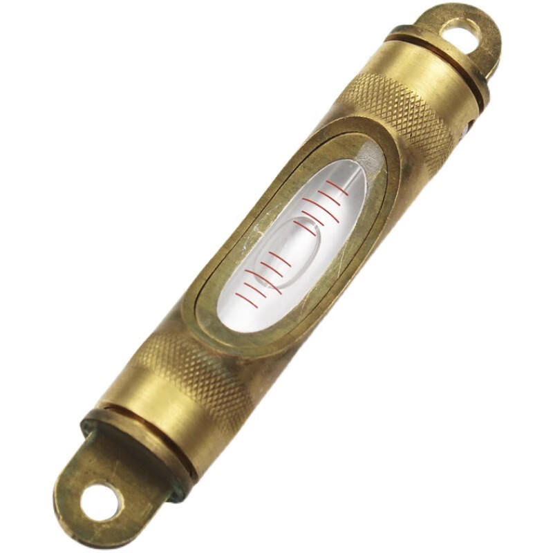 HACCURY special vehicle level truck all-copper glass level bubble rotatable with protective level ruler overall