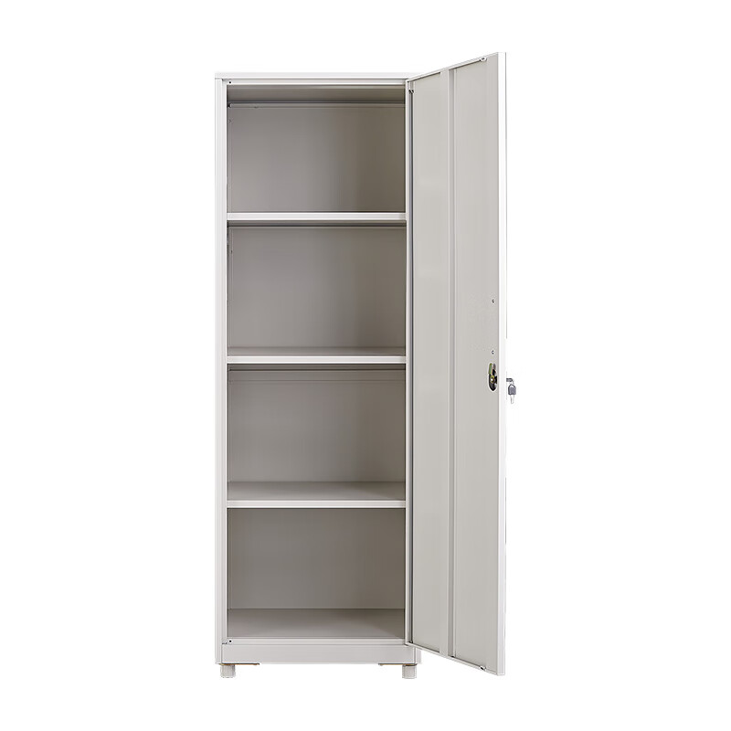 Steel storage cabinet integrated wall-mounted household living room balcony sundries storage cabinet deepened large capacity iron cabinet 1640 height * 500 width * 400 depth mm single door horizontal panel 0.7mm