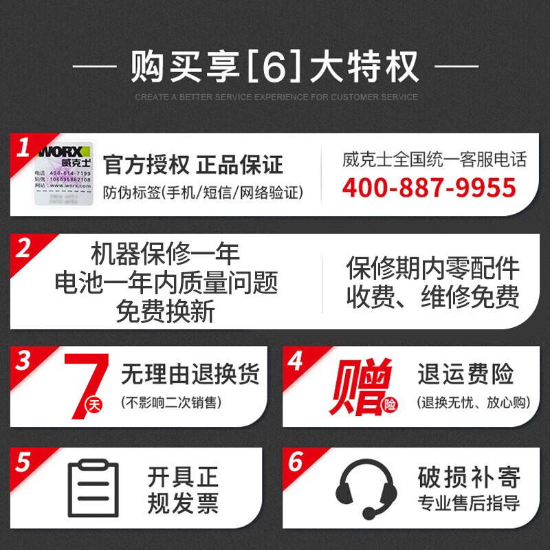 WORX wu800x angle grinder multi-functional industrial-grade high-power grinding wheel grinder cutting machine polishing grinding slotting machine WU800X carbon brush package-750 watt rear switch