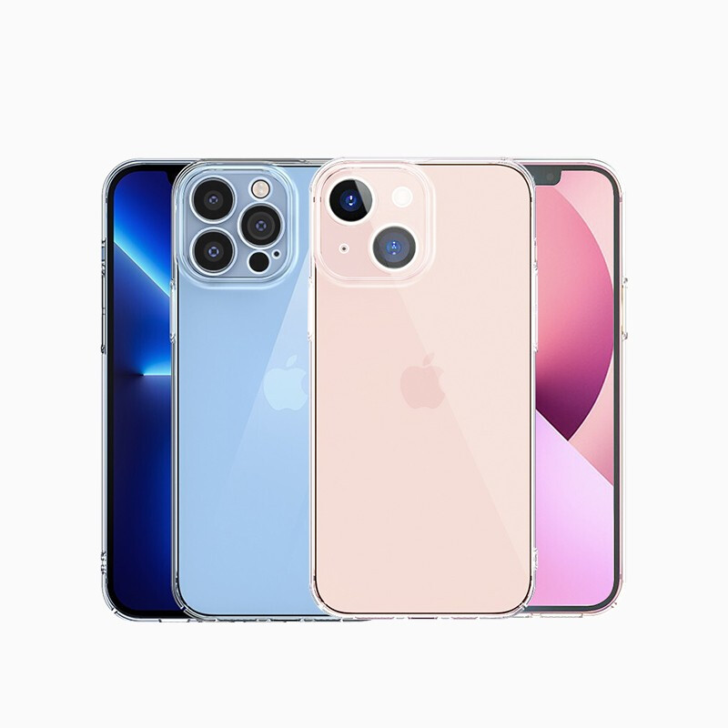 Snowkids Apple 13 mobile phone case iPhone13 protective cover lens protection ultra-thin TPU cooling anti-fall shell transparent shell