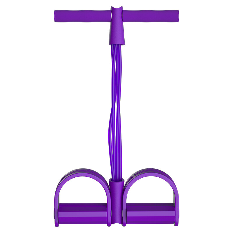 Huaya pedal pull-up machine, sit-ups, weight loss and slimming sports and fitness equipment, purple