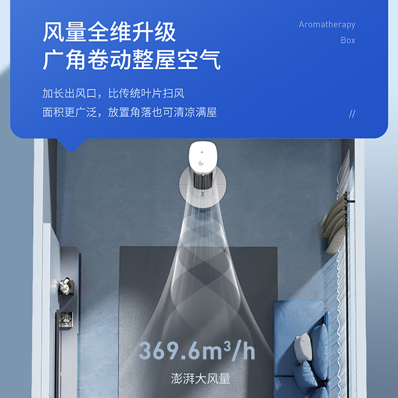 Haier household air conditioner fan cooling fan refrigeration fan soft sound electric fan floor air cooler water cooling tower fan air conditioner Jingdong self-operated bladeless fan small air conditioner HFZ-J8625A