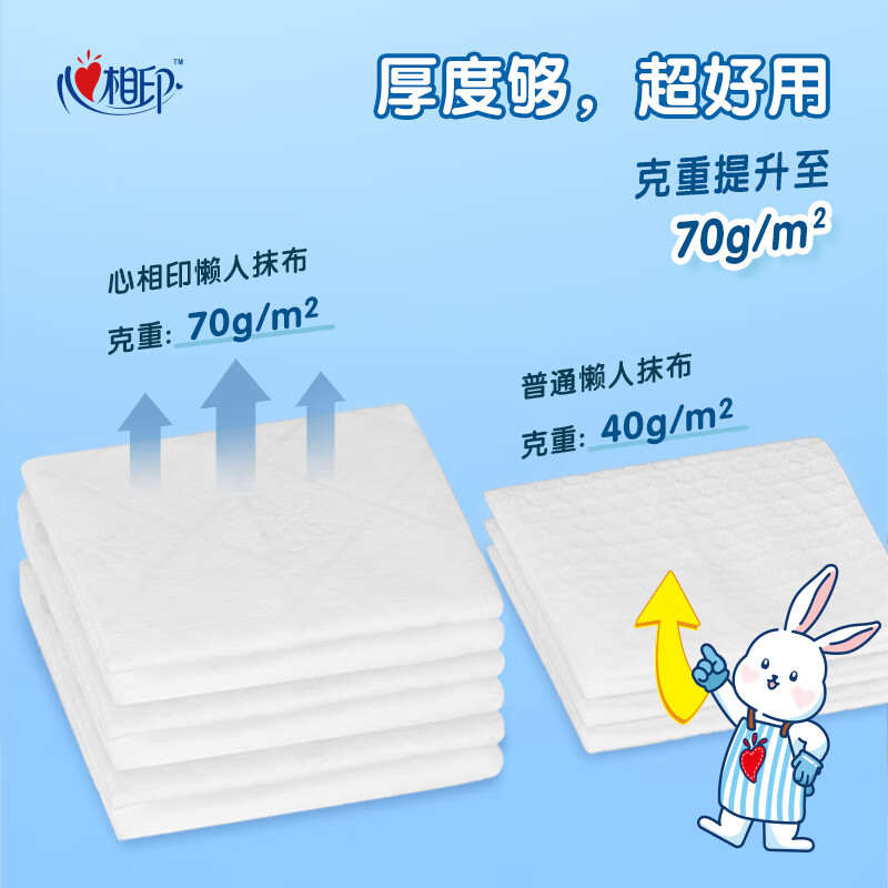 Xinxiangyin lazy rags 200 pcs 2 packs wall-mounted kitchen paper oil-absorbing and water-locking disposable washable rags whole box