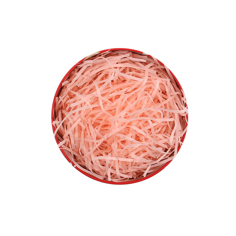 Shengrong dry raffia filling gift box paper wadding raffia gift box shredded paper silk gift decoration gift box gift box packaging light blue 500g