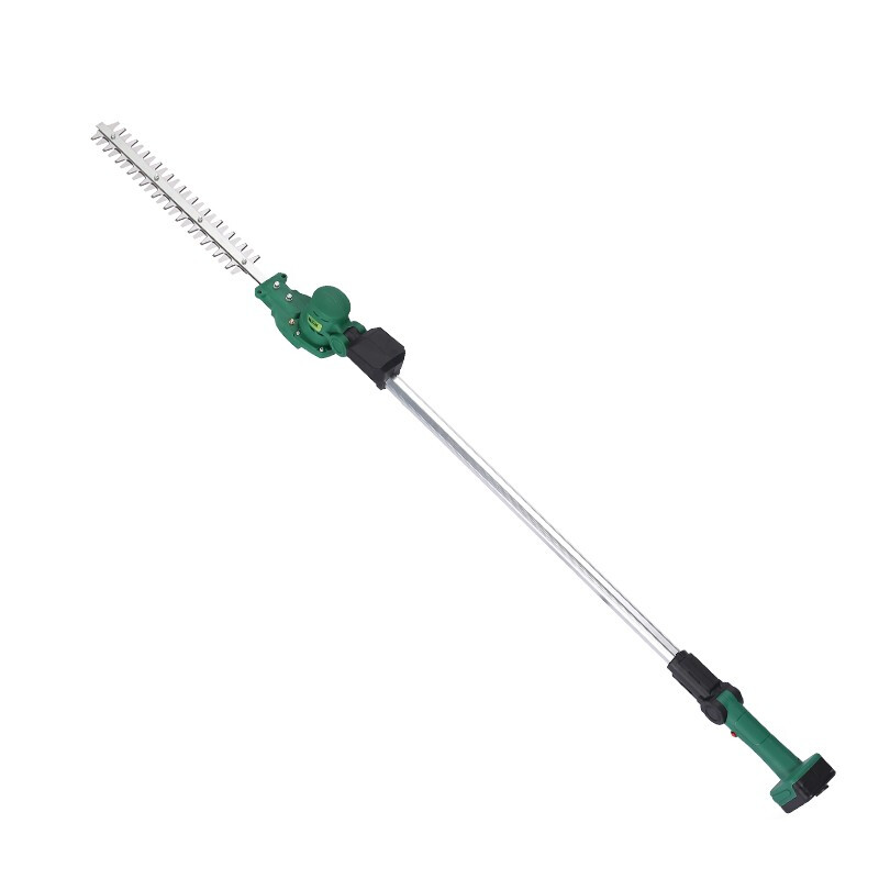 Maiyue rechargeable electric hedge trimmer gardening extension pruning high branch hedge DC tea tree hedge shears electric agricultural tools 3.2 meters retractable machine + 48v20a lithium battery