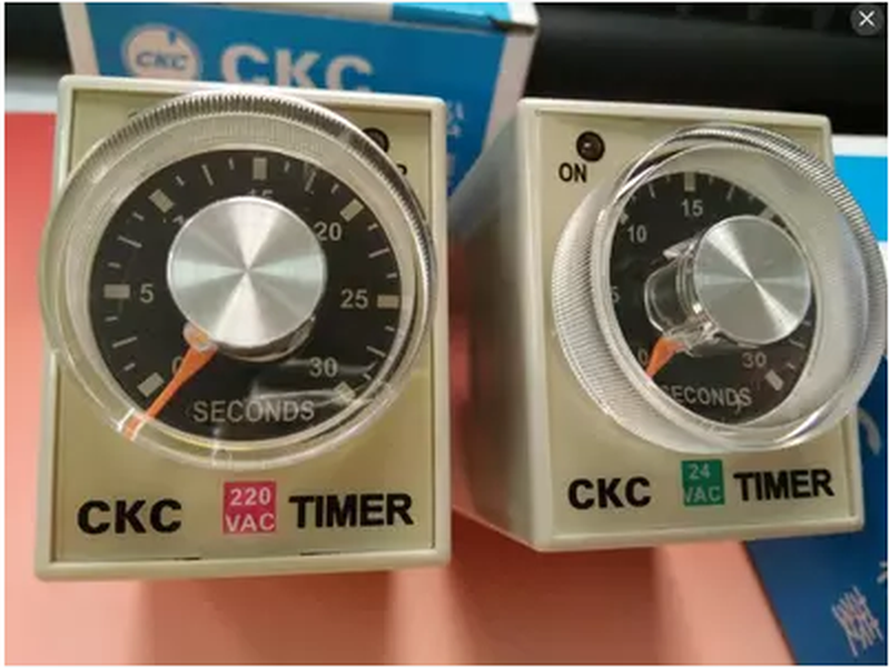 Original CKC Songling AH3-3 1 group delay 1 group instant limited time relay AH3-2 2 groups delay AH3-3 10S/DC24V