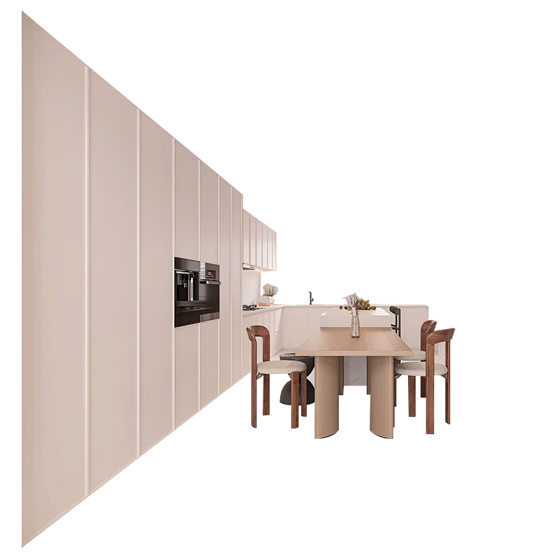 Wen Yijia customizes the whole house, customizes modern French cream style whole cabinets for small apartments, customizes kitchen cabinets and furniture, makes an appointment to measure and design 1 meter