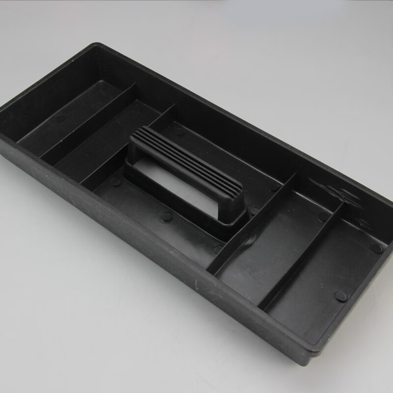 HB reinforced plastic multifunctional household double-layer portable hardware tool box storage box parts box car storage box reinforced double-layer 12-inch storage tool box