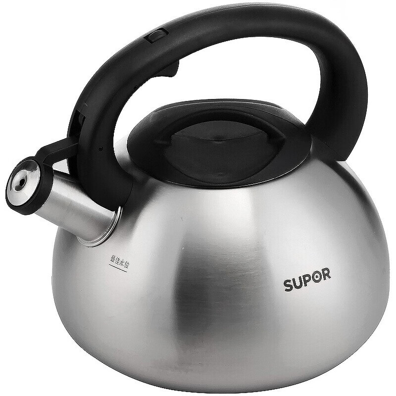 SUPOR kettle 304 material stainless steel whistle kettle for boiling kettle, general purpose for gas induction cooker SS35N1 3.5L