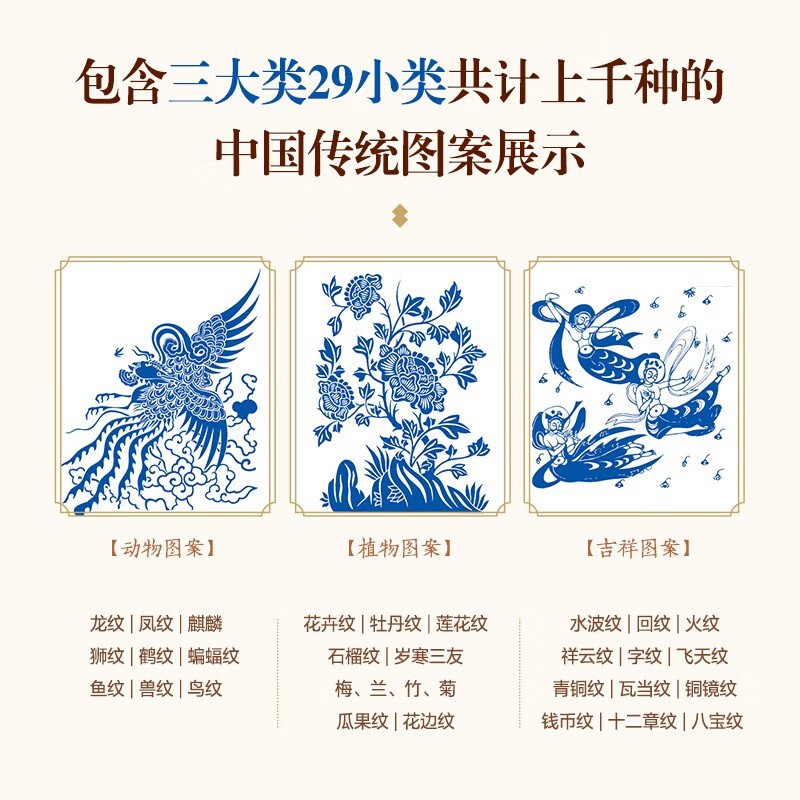Traditional Chinese patterns and design applications (produced by Huike)