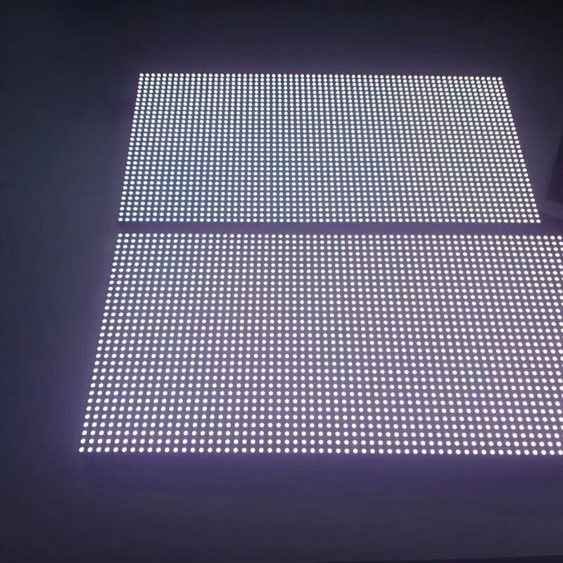 Led display module p4 indoor stage performance machinery and equipment LED module mobile phone wifi wedding large screen full color screen round hole grid 256MM*128MM