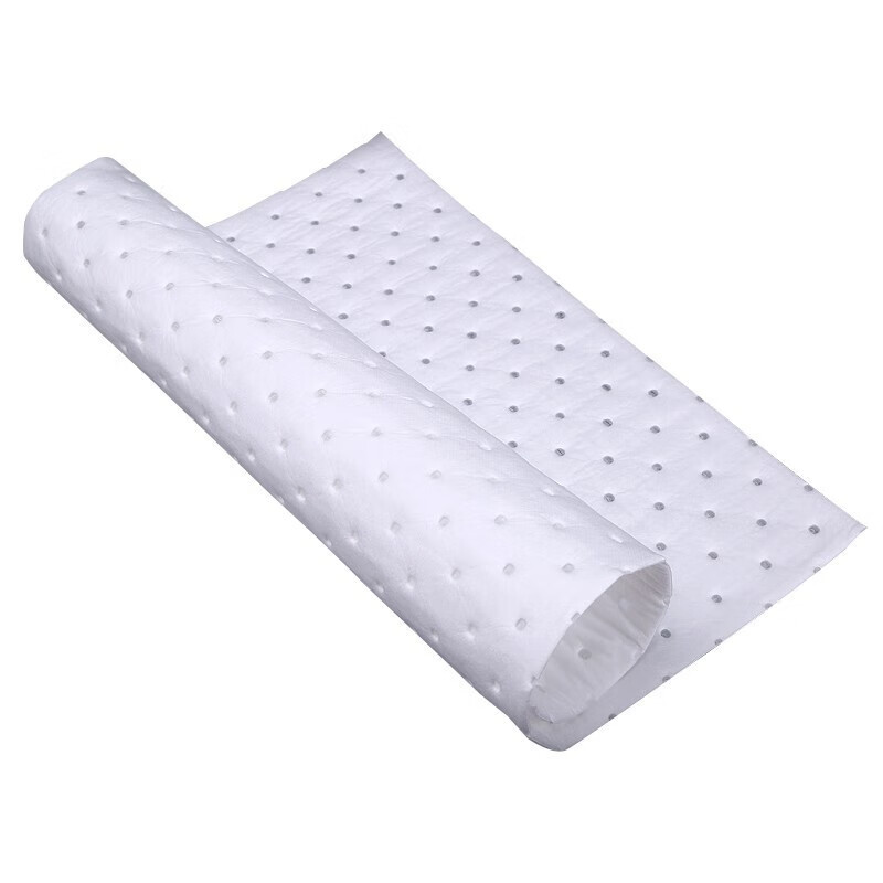 Bingyu BYyc-282 Industrial oil-absorbing cotton, oil-absorbing sheet, powerful cleaning oil-absorbing pad, white 40cm*50cm*2mm (100 pieces)