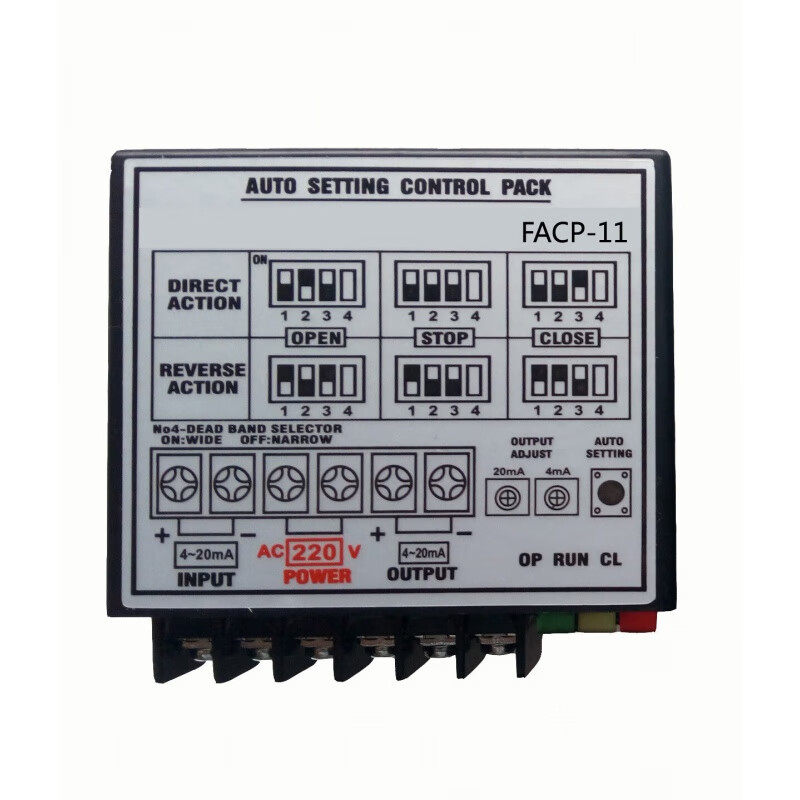 FACP-11 intelligent control module valve controller electric actuator butterfly valve ball valve controller input and output 4-20mA