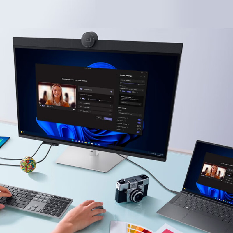 80% new Dell UltraSharp 31.5-inch 6K monitor IPS Black 140W Thunderbolt 4 interface HDR600 4K camera built-in speaker U3224KB