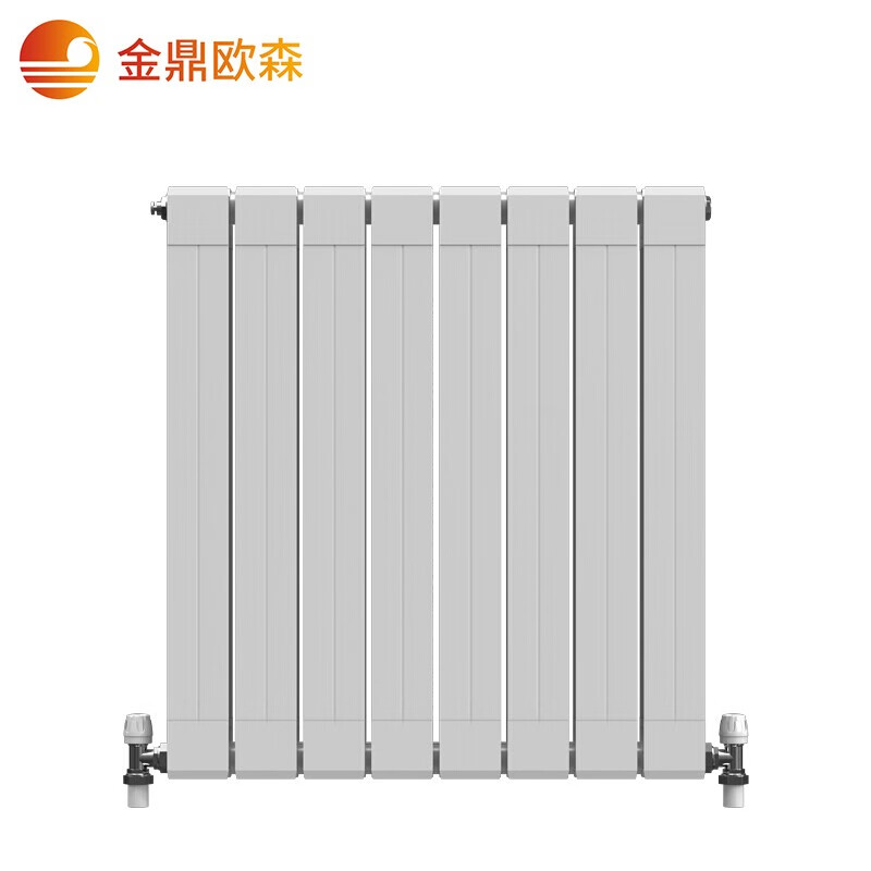 Jinding Ousen radiator household water heating copper-aluminum composite radiator central heating self-heating can be customized 75*75 height 600mm