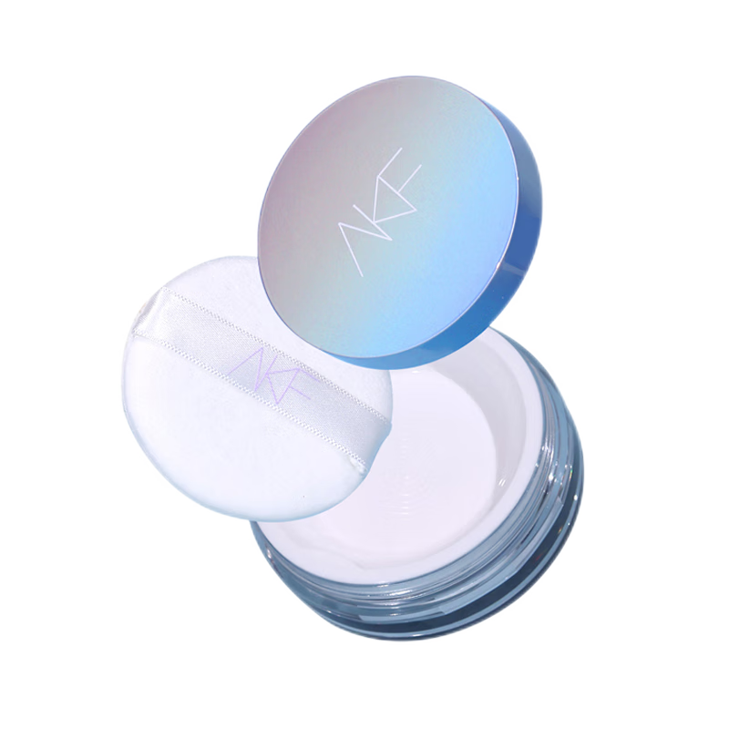 AKF Makeup Setting Loose Powder Oil Control Classic Transparent Color Concealer Laser Upgraded Light Translucent Loose Powder 10g On Clearance