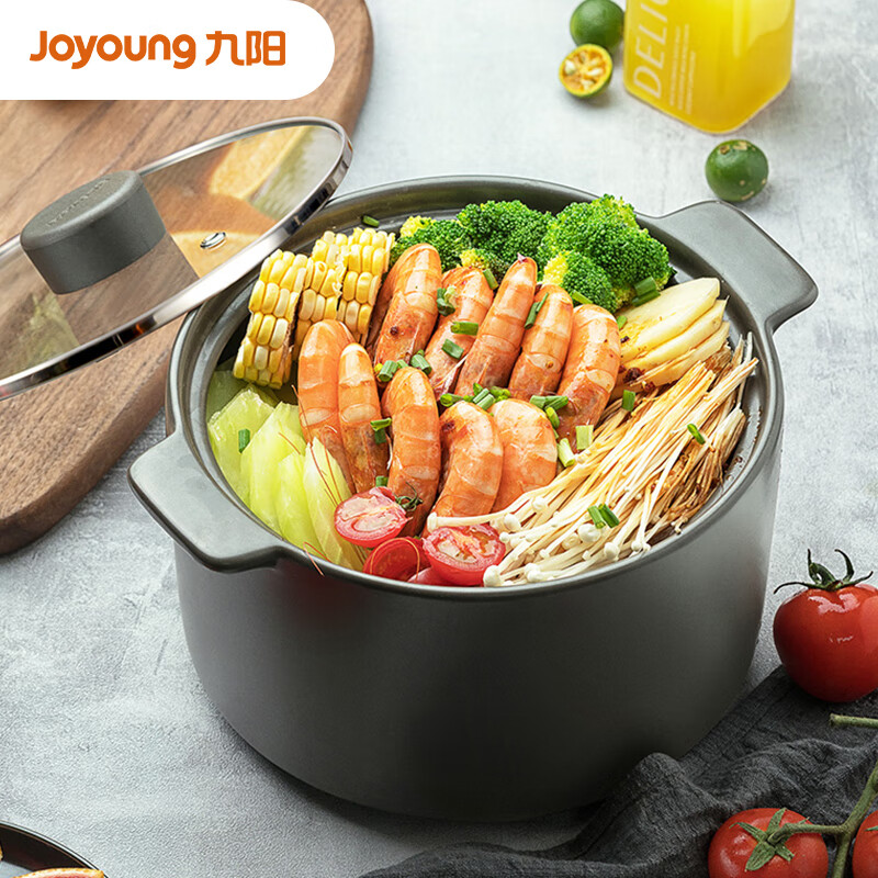 Joyoung casserole ceramic pot soup pot stew pot 5L high temperature resistant ceramic pot soup pot rice boiling medicine cooking rice TCB5003