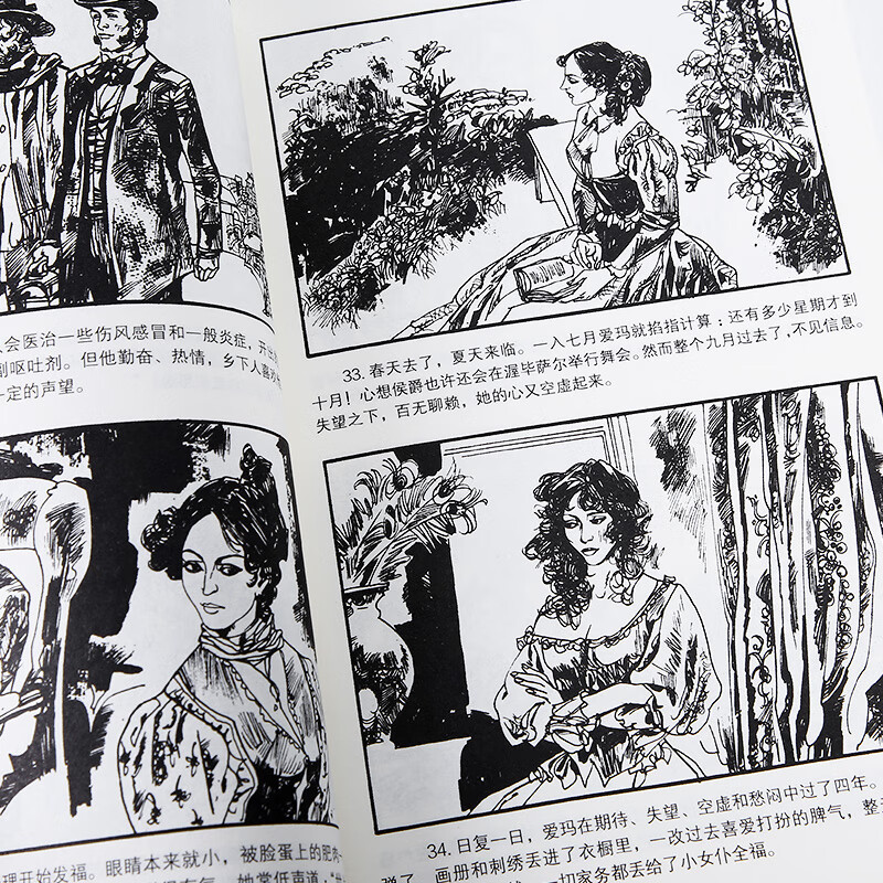 World Literature Classics Comics (European and American Volumes) (set of 10 volumes in total)