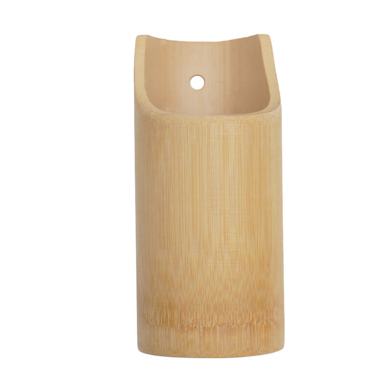 Meal fragrant bamboo chopstick tube drain chopstick cage kitchen floor storage rack chopstick box wall-mounted chopstick basket storage tableware natural bamboo chopstick tube