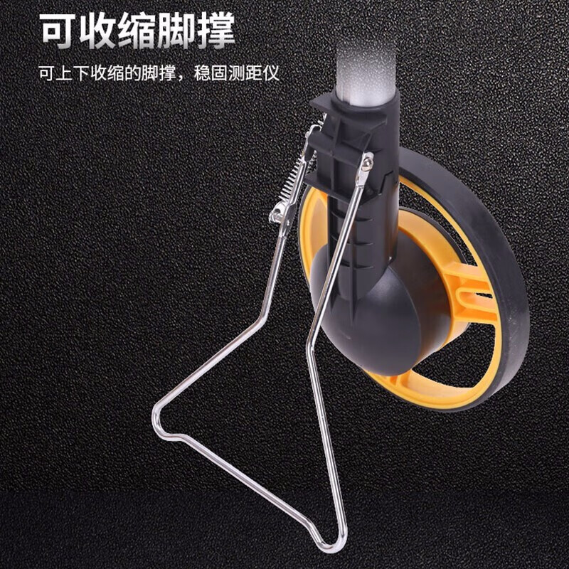 Deli roller distance meter electronic digital display high-precision engineering distance measuring wheel wheel roller ruler hand push measurement digital display electronic wheel large wheel digital display wheel ruler DL4179