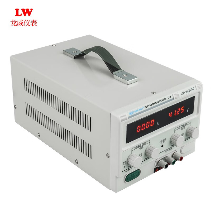 Longwei Hong Kong controllable high-precision DC regulated power supply LW-6020KD digital display high-power switching power supply 60V20A LW-6020KD 60V20A four-digit display switching power supply
