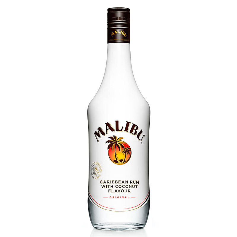 Malibu rum blended wine coconut flavored wine 700ml coconut wine