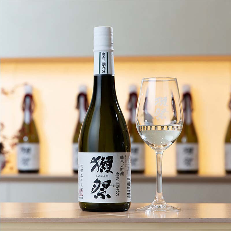 Dassai 39 three-cut nine-point sake 720ml Junmai Daiginjo imported from Japan New Year's Day gift box