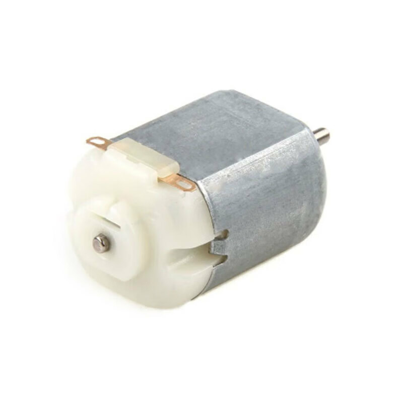 Shushe single micro 130 small motor four-wheel drive motor DC small motor medium motor/72MM propeller 130 small motor (welding wire + soft fan blade
