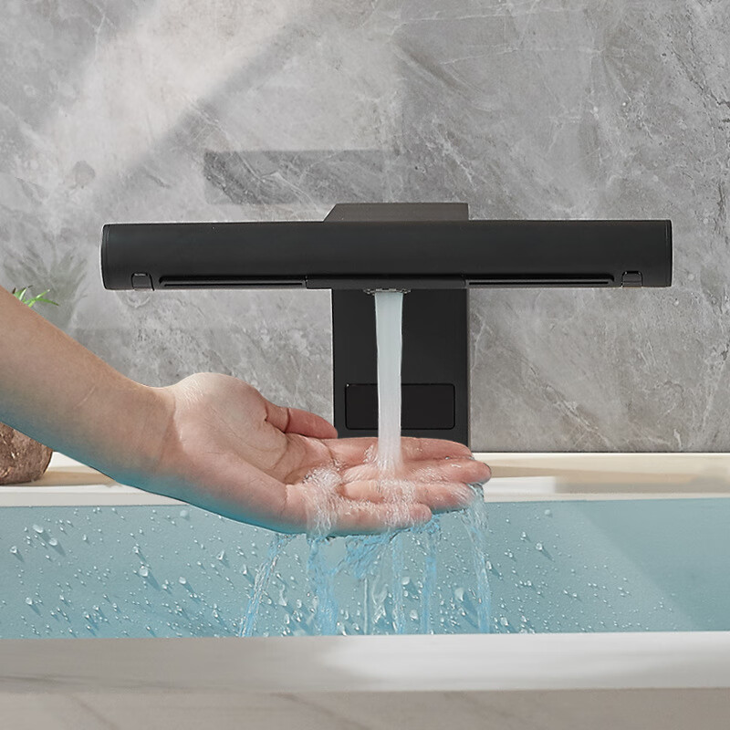 Shengxue (SHENGXUE) fully automatic sensor faucet two-in-one hand dryer bathroom washing and drying machine blower hand dryer commercial SF1201 gun gray -- under counter basin