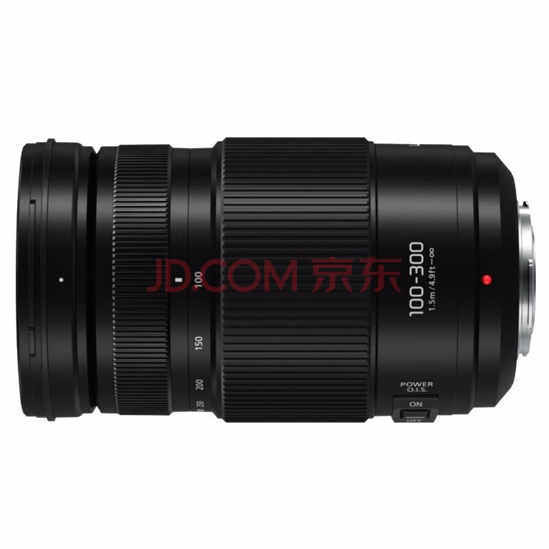 Panasonic 100-300mm F4.0-5.6 second generation mirrorless digital camera lens telephoto lens M43 mount black Macro 4/3 system interface