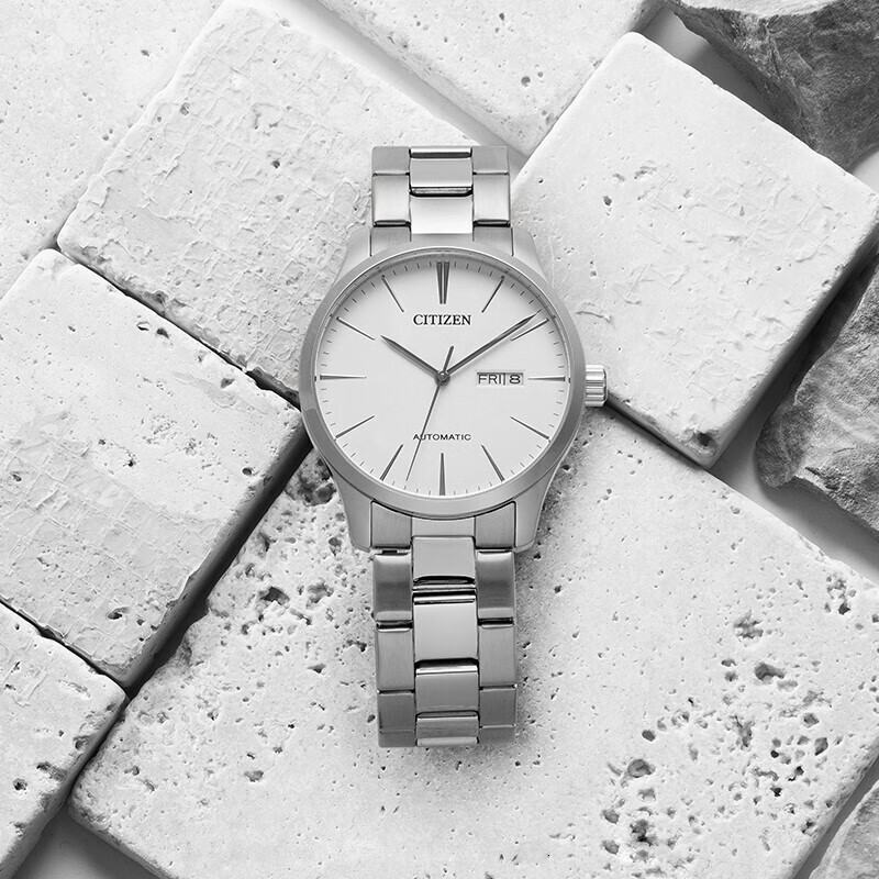 CITIZEN watch men's fashionable casual business waterproof automatic mechanical watch Father's Day gift recommendation Chinese Valentine's Day gift NH8350-83A