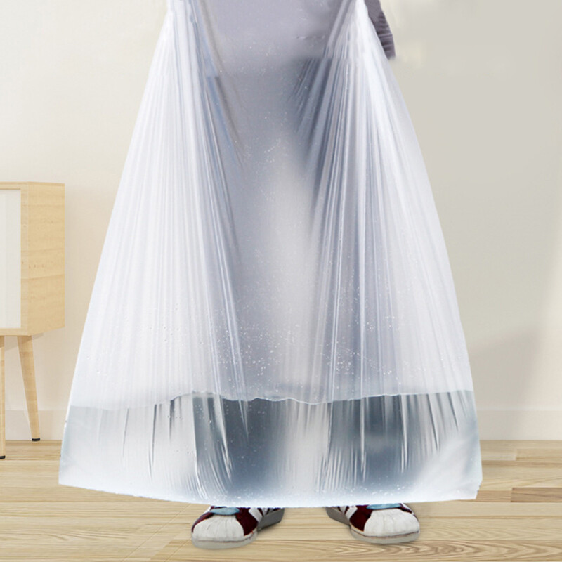 Kelibang large garbage bag commercial property sanitation disposable thickened plastic bag for office and home use 60*80cm3.8 silk 50 pieces KB1316
