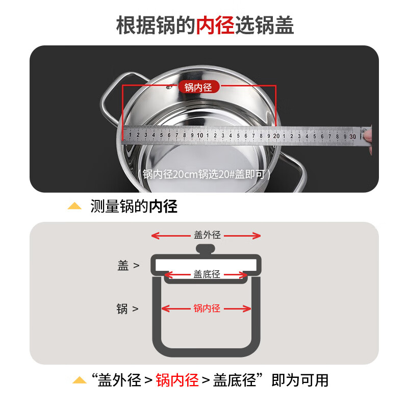 Newair pot lid transparent household tempered glass explosion-proof and high temperature resistant saucepan soup pot milk pot frying pan wok stainless steel lid 18cm tempered glass lid (wood grain pot knob) no specifications