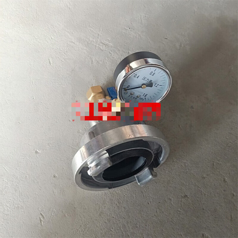 Fire hydrant pressure test joint test water pressure tester detection instrument stuffy cover pressure test device pressure test device with small meter