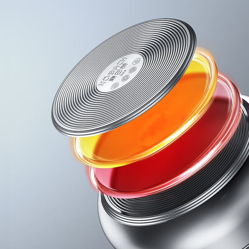 Konbach German export Konbach steamer three-layer 304 stainless steel large-capacity gas household steamed bun steamer steamer two-layer 28cm