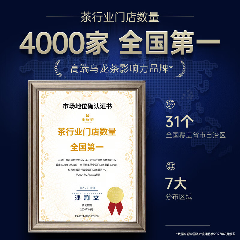 Huaxiangyuan Oolong Tea Wuyi Mountain Rock Tea Cinnamon First Grade 256g Medium Foot Fire Canned Preferred Ration Tea