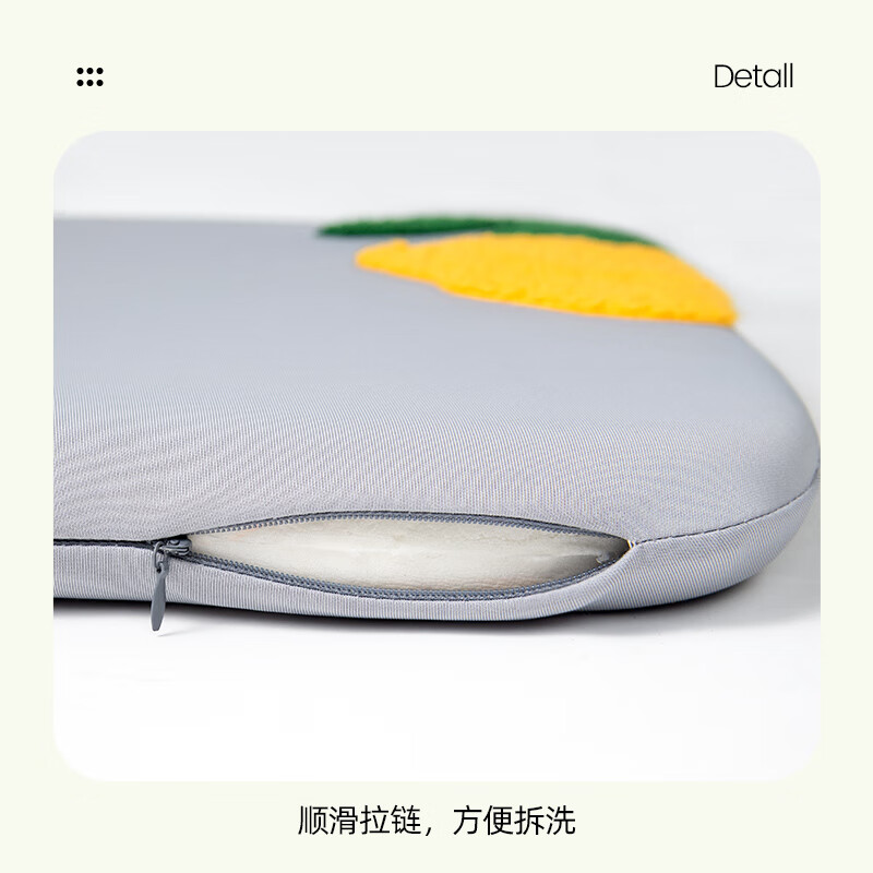Fuju Embroidered Cushion Solid Wood Dining Chair Cushion Office Seat Bench Butt Cushion Bay Window Cushion Carpet Cushion 40cm