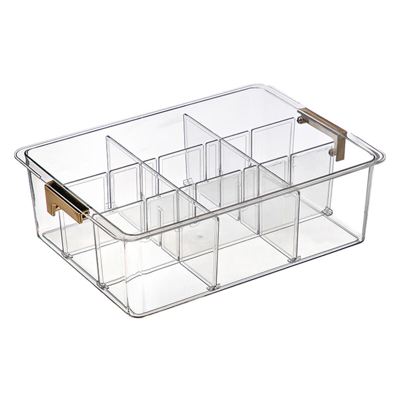 Wenstan W5992 transparent compartment storage box, storage box for miscellaneous parts and tools, storage box, wall-mounted 15 compartments (34.8*26.1*14) customized
