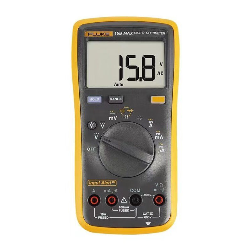 FLUKE digital multimeter F15B+/F17B+/F18B+/12E+/F107/F101 high-precision electrician special burn-proof F17B MAX-01 (standard test leads) + 2-year warranty
