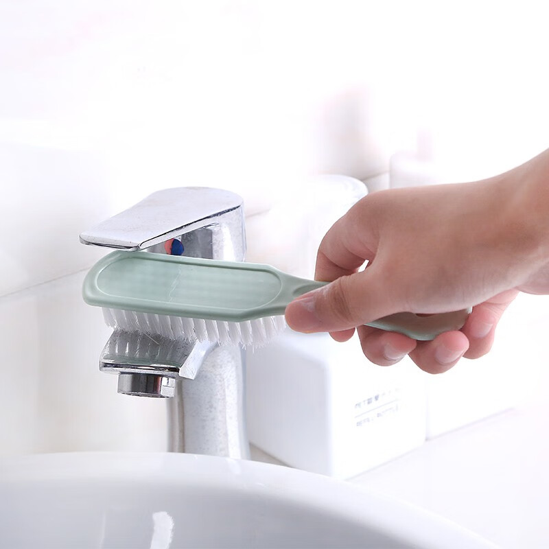 Youchen Home Furnishing 3-pack Shoe Brush Multifunctional Soft Bristle Cleaning Brush Laundry Brush Clothes Board Brush Shoe Brush Mixed Color 3-Pack