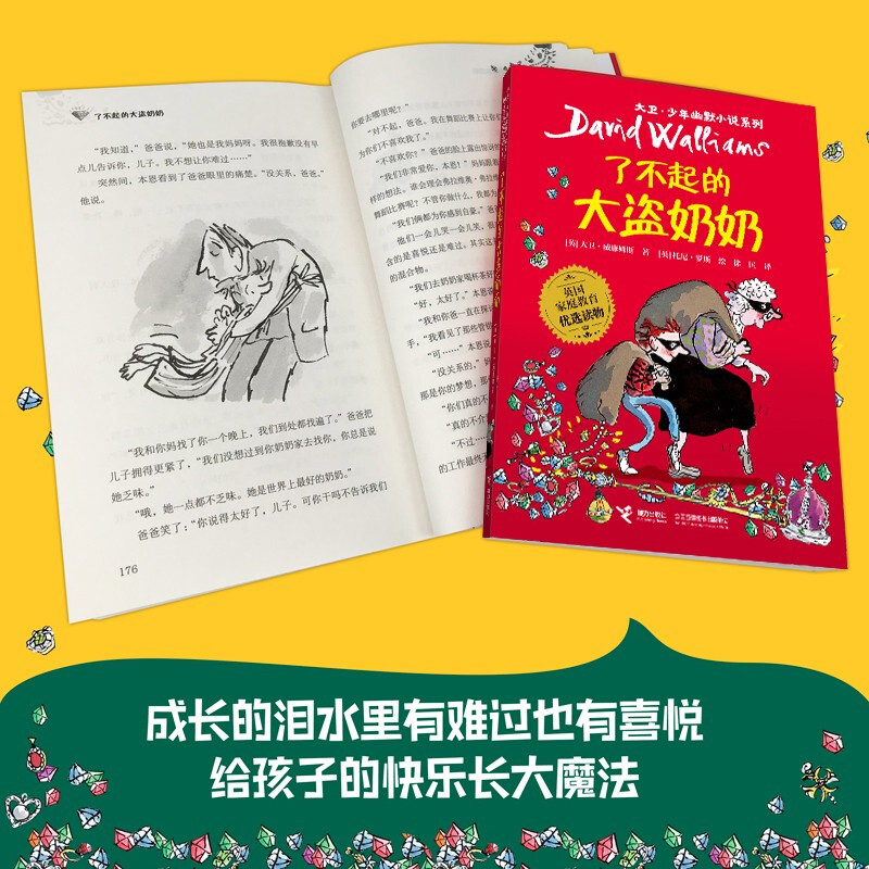 The Amazing Thief Grandma (New Edition)/David Juvenile Humor Novel Series Summer Homework, summer transition from primary to secondary school, transition from primary school to junior high school during summer vacation