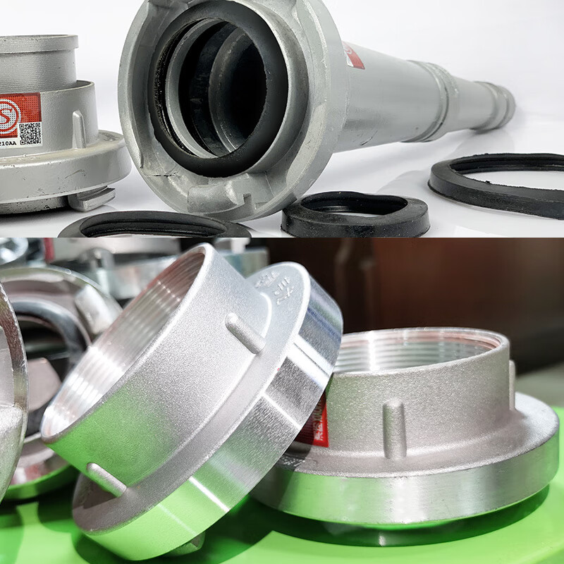 Customized indoor bolt pipe buckle threaded rotating hose interface head KY65/50 fire hydrant interface 65/80 reducing buckle with sealing gasket