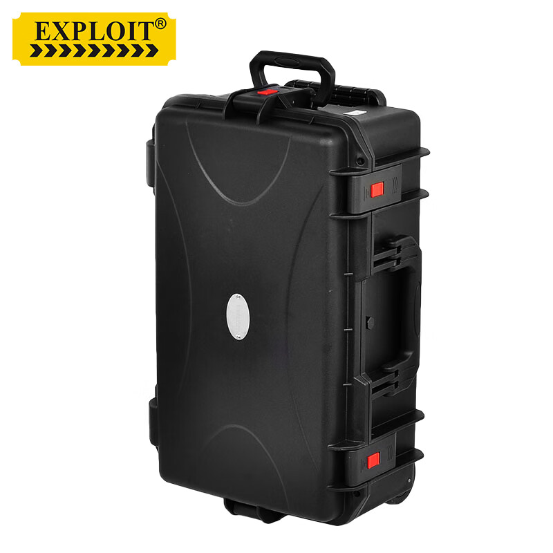 EXPLOIT anti-fall and waterproof equipment safety box trolley case instrument protection tool box trolley case inner size 490 365 220