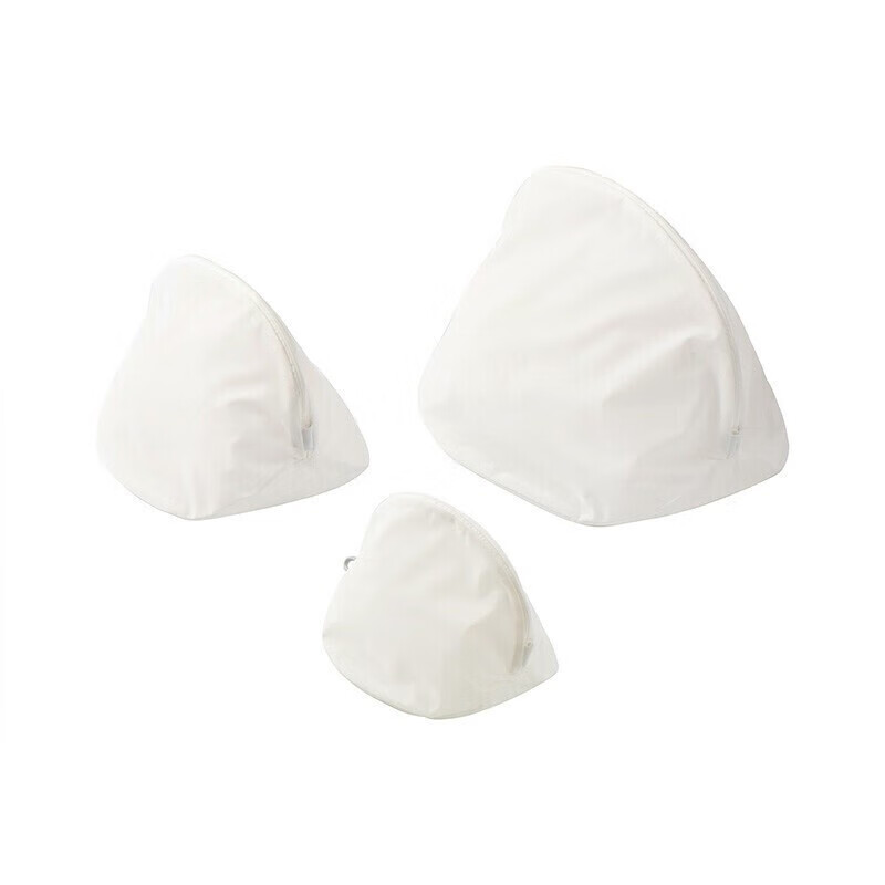 MUJI double-sided laundry net three-piece set/three-dimensional washing machine special underwear wool clothing net pocket wash and protect bag