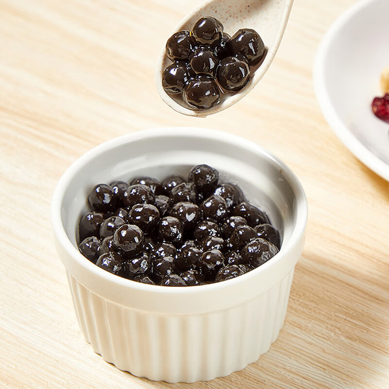 Zhanyi no-cook pearl powder balls 100g*3 brew homemade refreshing herbal milk tea Boba brown sugar dessert baking ingredients