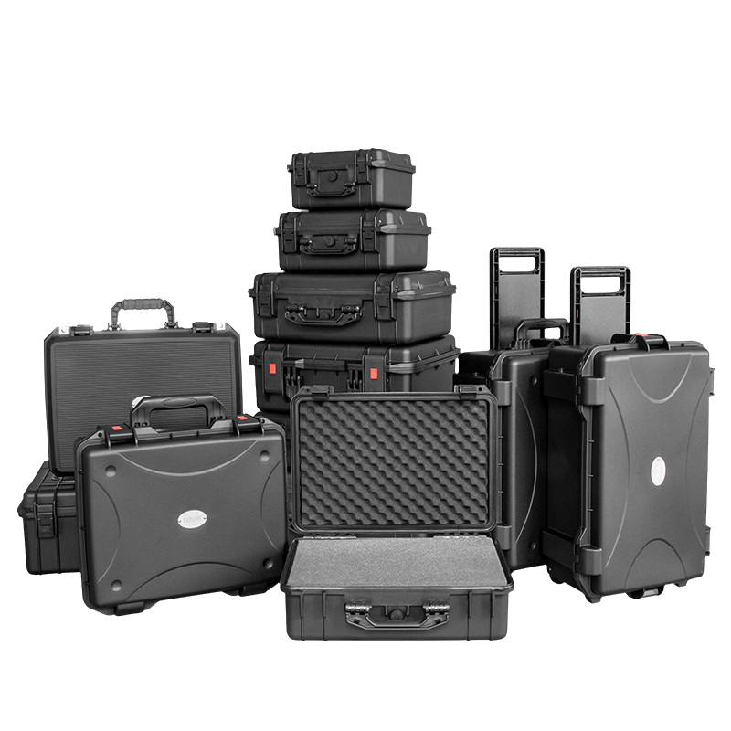 EXPLOIT anti-fall and waterproof equipment safety box trolley case instrument protection tool box trolley case inner size 490 365 220